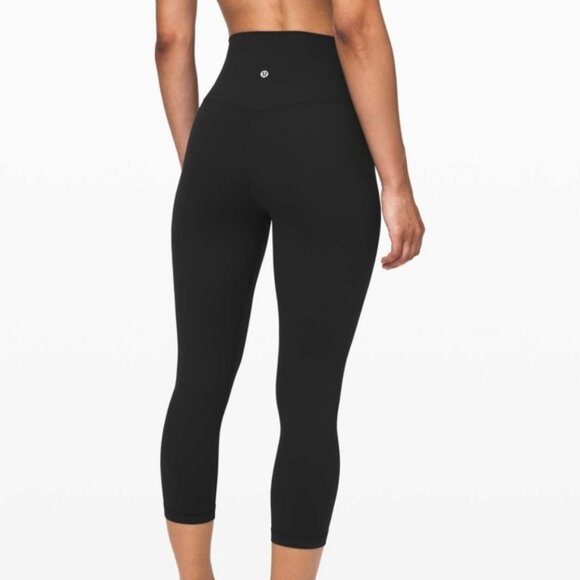 lululemon athletica Pants - Lululemon Align Crop *21" Black Like New